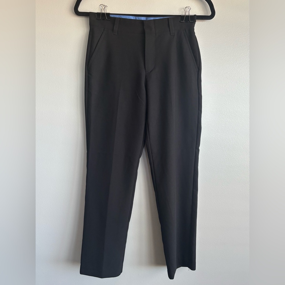 Izod Boys Formal Black Dress Slacks Suit Pants  Size 10